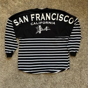 San Francisco Spirit Jersey Black Long Sleeve Shirt